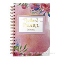 Tapa dura personalizada A5 Life Journal Diary Planner Bire Bound